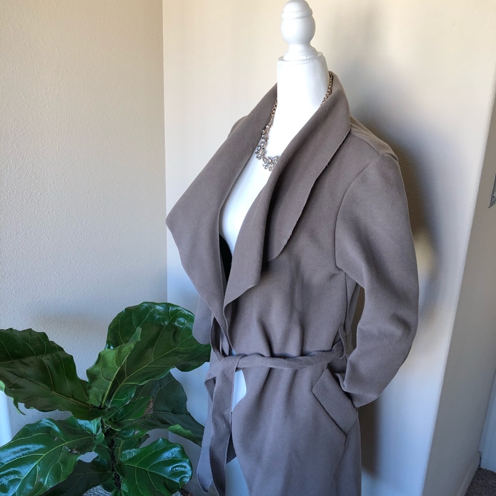 Boohoo Wrap Coat